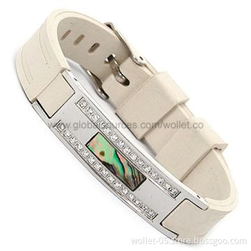 Therapy Bracelet with Silicone Material, Healthcare Products for People
